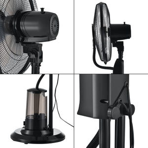 Párásító ventilátor ABWV-3971 időzítővel 75W  [in.tec]