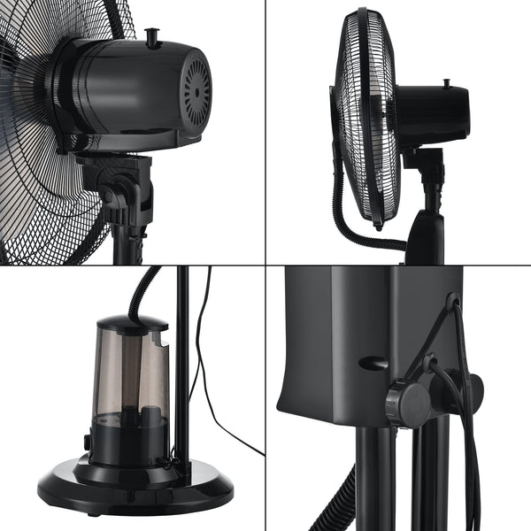 Párásító ventilátor ABWV-3971 időzítővel 75W  [in.tec]