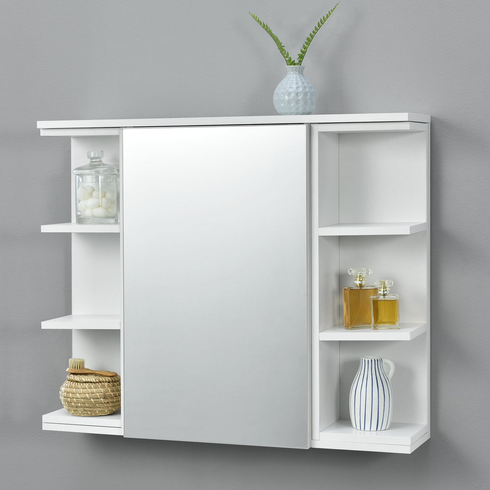 Fürdőszobaszekrény Harstad 64x80x20 cm fehér [en.casa] - premiumXL