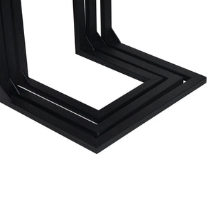 Rørvig asztalkészlet 3 darabos, fenyőfa, pácolt [en.casa]