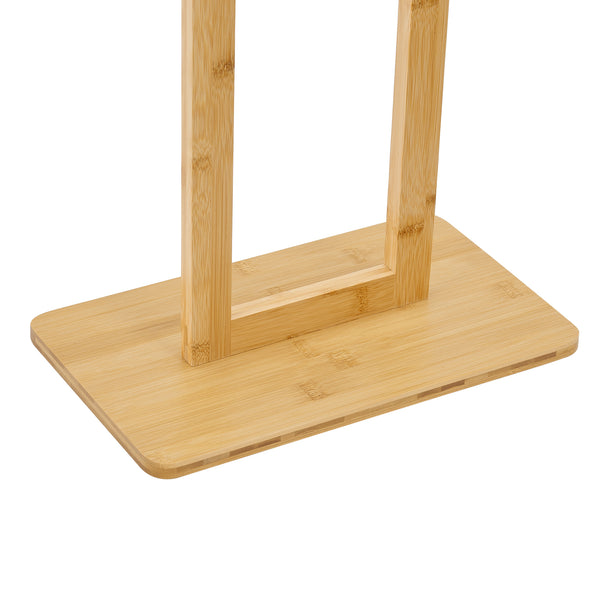 Törölközőtartó állvány Træna Bambusz [en.casa]