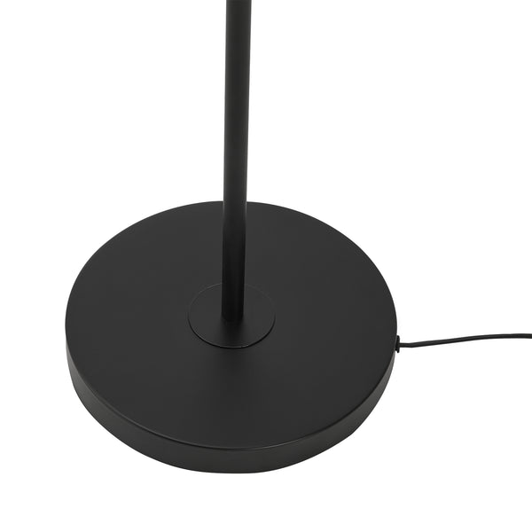Állólámpa Stockport 139cm fekete/arany [lux.pro]