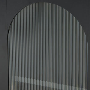 Komód Karlskrona 102x43x40 cm fekete, matt [en.casa]