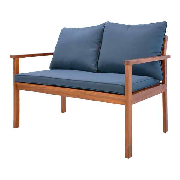 4 részes akácfa kerti bútor szett Brittoli FSC® tanúsítvánnyal [en.casa]