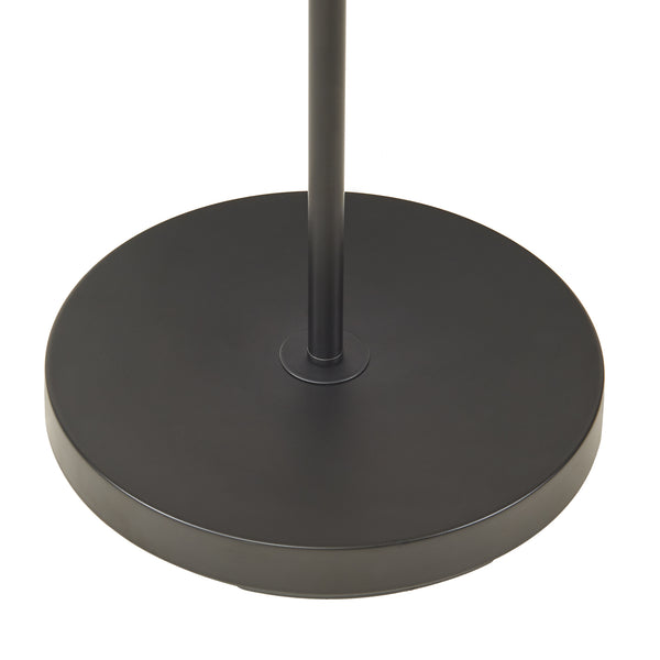 Állólámpa Barnard fém 159 cm fekete [lux.pro]