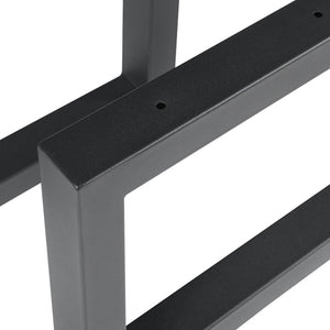 Asztalváz 2db-os szett Lunderskov 35x50cm fekete [en.casa]