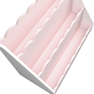 Gyerek könyvtartó polc Vestnes vattacukor/fehér [en.casa]