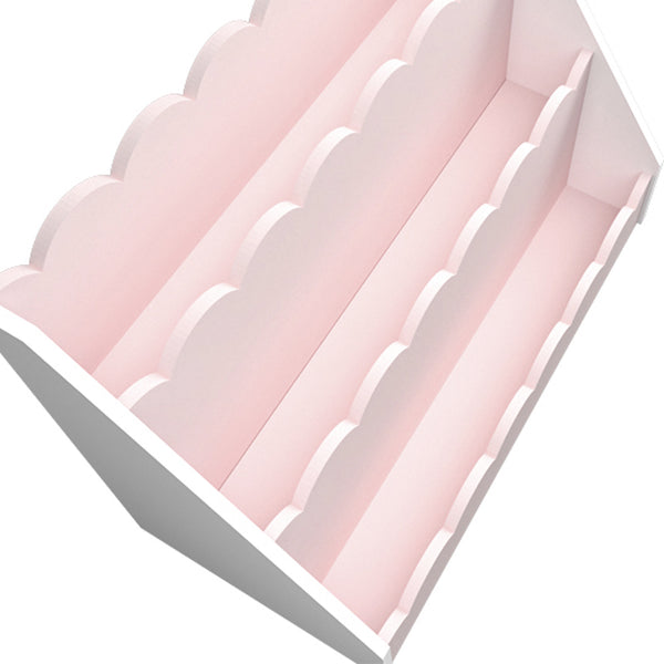 Gyerek könyvtartó polc Vestnes vattacukor/fehér [en.casa]