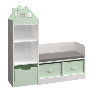 Gyerekpad polccal Vipsali [en.casa]