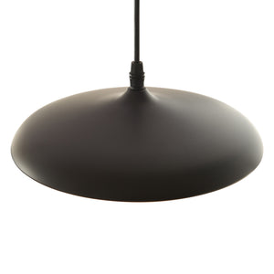 Függőlámpa Oupilu beépített LED fém 120x25x25 cm fekete/fehér [lux.pro]