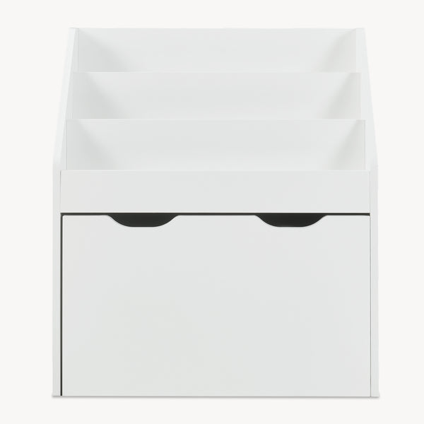 Gyerekpolc Sirlstalo 70x63x30 cm fehér [en.casa]