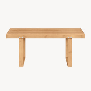 Pad Aarela 91x41x38 cm bambusz [en.casa]