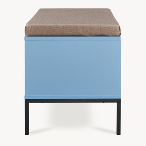 Colwyn cipősszekrény 80x40x45 cm Kék [en.casa]