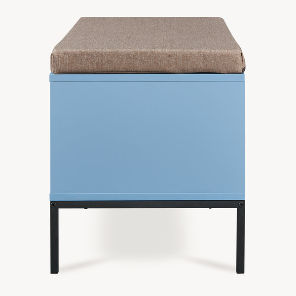 Colwyn cipősszekrény 80x40x45 cm Kék [en.casa]