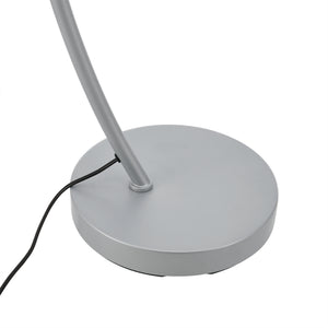 Ívelt állólámpa Stafford 159cm szürke [lux.pro] 