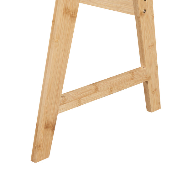 Bambusz íróasztal Härryda 107x47x81cm natúr [en.casa]