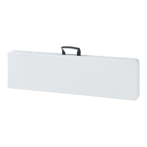 Összecsukható kemping pad 2 darabos szett Ljusnarsberg fehér [en.casa]