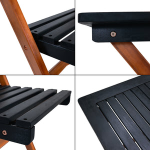 Kerti étkező garnitúra Altamura 5 részes akácfa FSC® tanúsítvánnyal [en.casa]