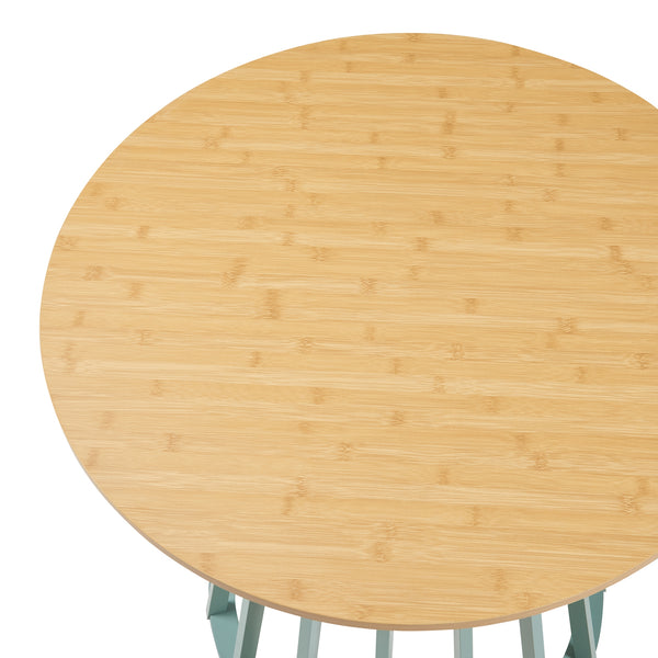 Étkezőasztal Lensuu 76x Ø80 cm [en.casa]