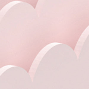 Gyerek könyvtartó polc Vestnes vattacukor/fehér [en.casa]