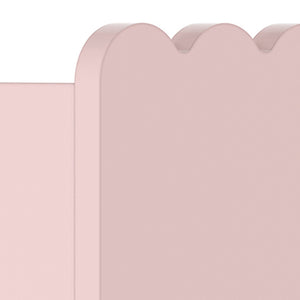 Gyerek fali polc 2db-os szett Vestnes 40x10x10 cm vattacukor [en.casa]