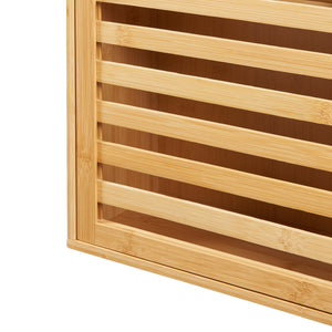 Fürdőszobai faliszekrény Järfälla 55x37x16 cm bambusz [en.casa]