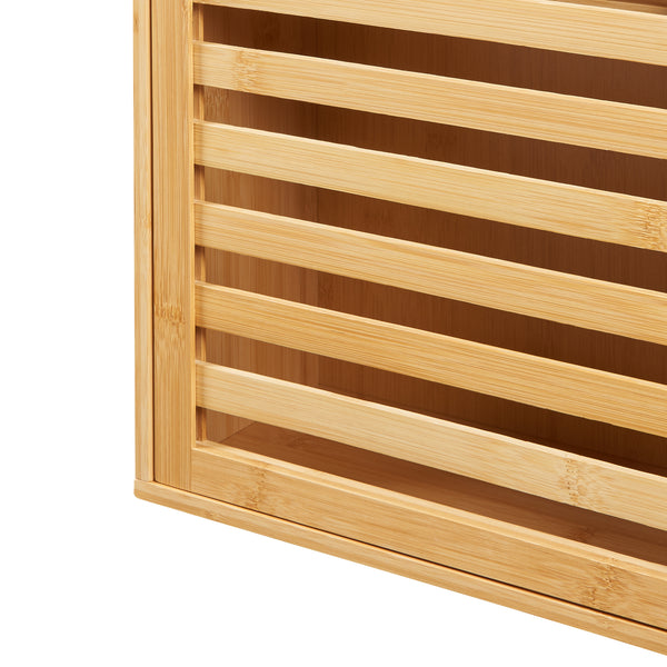 Fürdőszobai faliszekrény Järfälla 55x37x16 cm bambusz [en.casa]