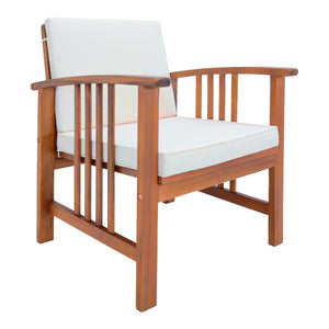 4 részes akácfa kerti bútor szett Brissogne FSC® tanúsítvánnyal [en.casa]