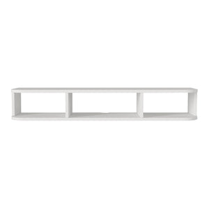 TV állvány falra Oundsvas 120x30x19 cm fehér [en.casa]
