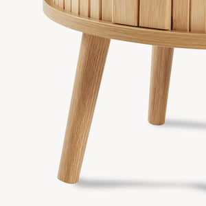 Éjjeli szekrény Nordkapp 65x40 cm bambusz [en.casa]