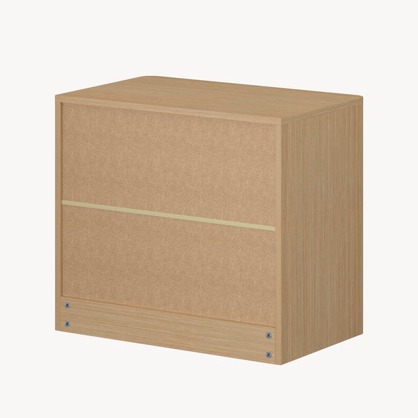 Éjjeliszekrény Takranmaa 2db-os szett 54x60x40 cm tölgyfa hatású [en.casa]