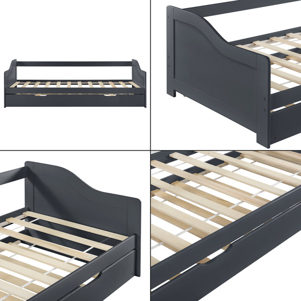 Heverő kihúzható pótággyal Klara több színben [en.casa] 