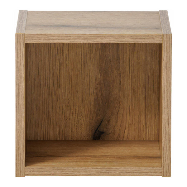 Fürdőszobai fali polc Skelbolu 27x25x21 cm [en.casa]