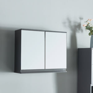 Tükrös szekrény Overath 60x20x50 cm szürke [en.casa] - premiumXL