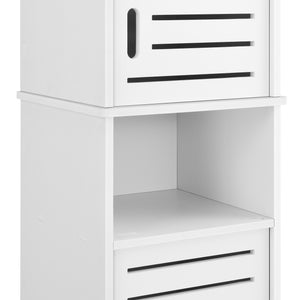Fürdőszoba alsószekrény Mora 135 x 32 x 32 cm WPC több színben [en.casa]  