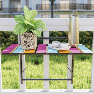 Függőasztal erkélyre Petäjävesi [en.casa]