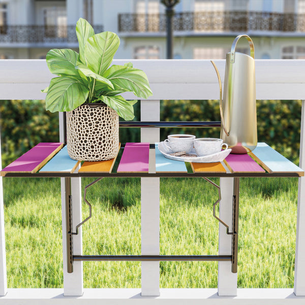 Függőasztal erkélyre Petäjävesi [en.casa]