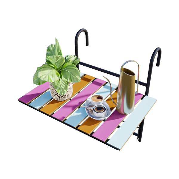 Függőasztal erkélyre Petäjävesi [en.casa]