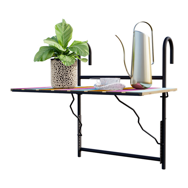 Függőasztal erkélyre Petäjävesi [en.casa]