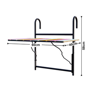 Függőasztal erkélyre Petäjävesi [en.casa]