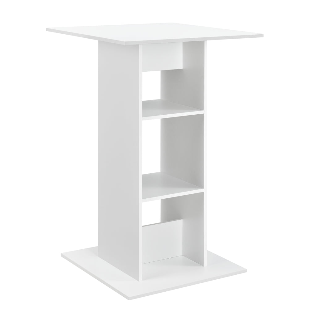 Visby bárasztal 110x70x70 cm 3 polcos rekesszel en.casa - premiumXL