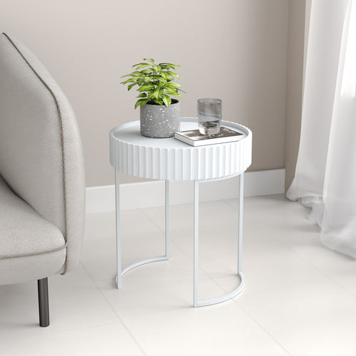 Kisasztal Rill 46xØ40 cm [en.casa]