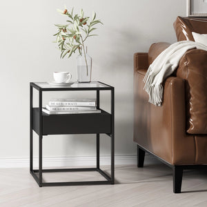 Vissenbjerg dohányzóasztal fiókkal, különböző színekben [en.casa] - premiumXL