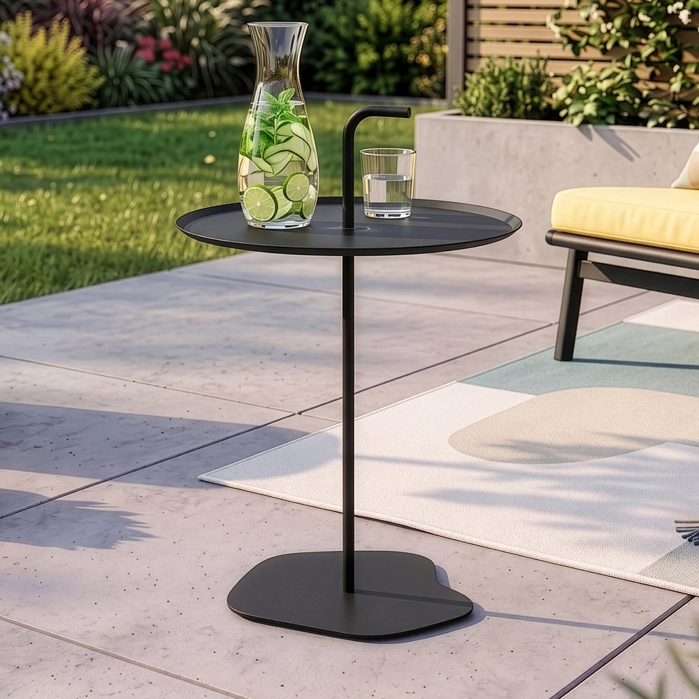 Kisasztal Calimera 57 x Ø38 cm acél [casa.pro]