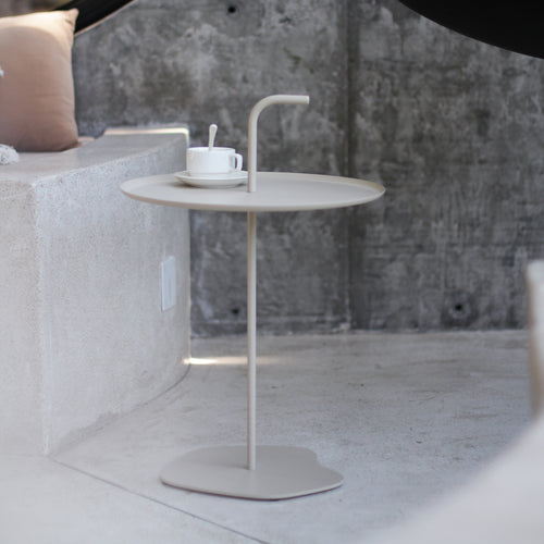 Kisasztal Calimera 56,5 x Ø 38 cm [casa.pro]