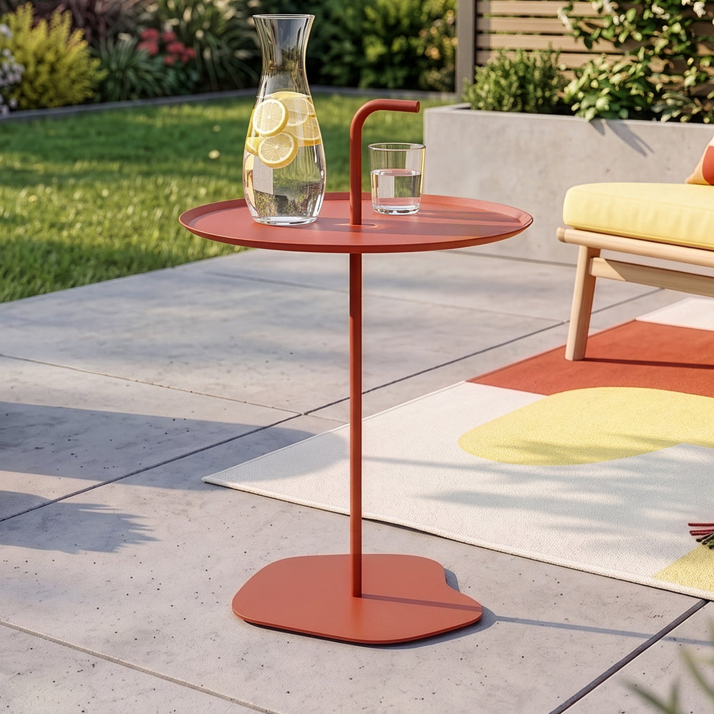 Kisasztal Calimera 57 x Ø38 cm acél [casa.pro]