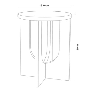 Kisasztal Kysdajore [en.casa]