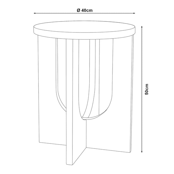 Kisasztal Kysdajore [en.casa]