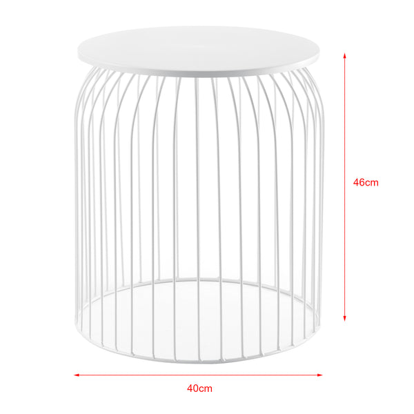 Kisasztalok 3 db-os szett Amherst fém több színben [en.casa]  
