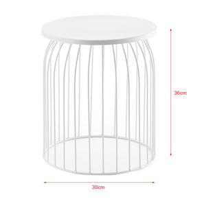 Kisasztalok 3 db-os szett Amherst fém több színben [en.casa]  